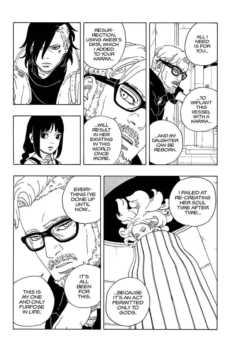 Boruto Blue vortex Chapter 18 page 21