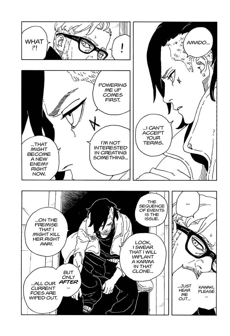 Boruto Blue vortex Chapter 18 page 24