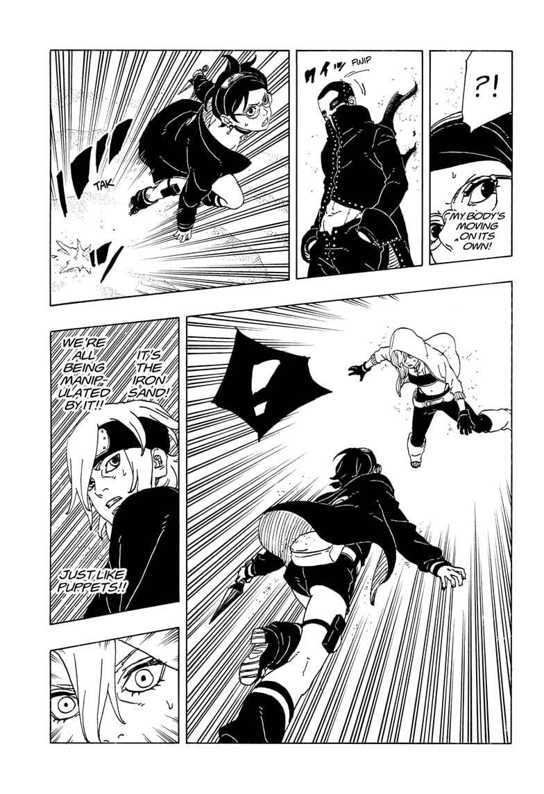 Boruto Blue vortex Chapter 18 page 38