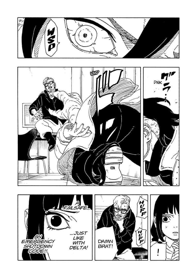 Boruto Blue vortex Chapter 18 page 6