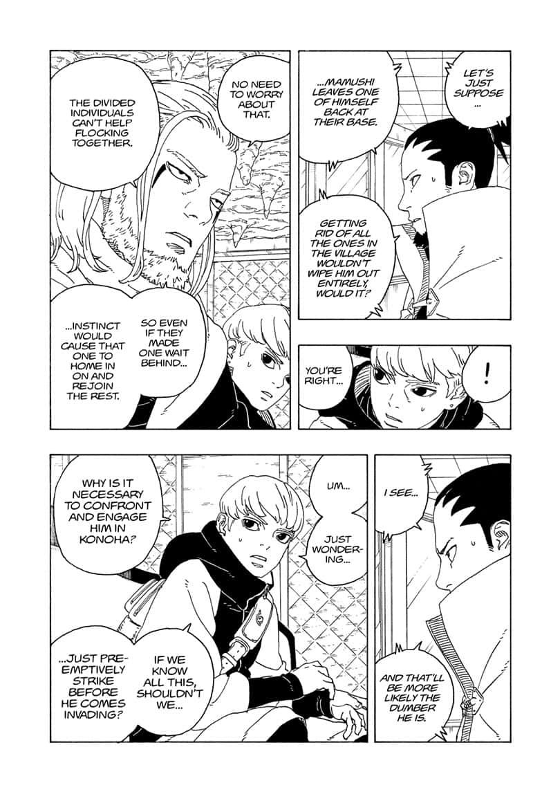 Boruto Blue Vortex Chapter 27 page 17